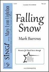 Falling Snow Two-Part choral sheet music cover